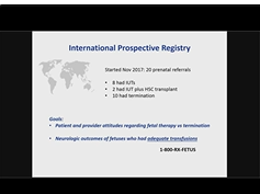 In Utero Gene Therapy
