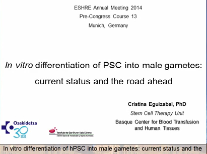 In vitro differentiation of hPSC into male gametes: current status and the road ahead In vitro differentiation of hPSC into male gametes: current status and the road ahead