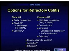 Indications for Surgery for ulcerative Colitis and Crohn's Disease: Conor Delaney, M.D. Indications for Surgery for ulcerative Colitis and Crohn's Disease: Conor Delaney, M.D.
