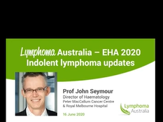 Indolent lymphoma updates - with Professor John Seymour