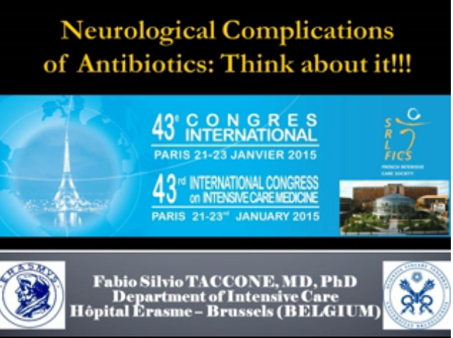 Infection et système nerveux central - Neurotoxicité anti-infectieux quand y penser - 2015 Infection et système nerveux central - Neurotoxicité anti-infectieux quand y penser - 2015