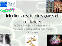 Infections respiratoires graves et corticoïdes