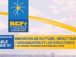 Innovation de rupture : impact sur l'organisation et les structures. Les grandes tendances industrielles à 15 ans