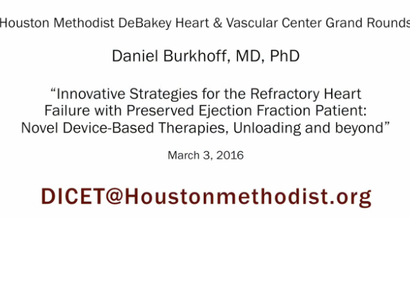 Innovative Strategies for the Refractory Heart Failure with Preserved Ejection Fraction Patient : Novel Device-Based Therapies, Unloading and beyond
