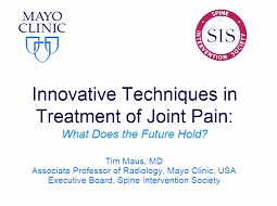 Innovative Techniques in Treatment of Joint Pain
