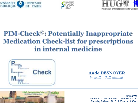 Inspired by STOPP/START: a new prescription screening tool for adult patients