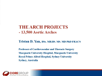 International aortic arch project