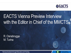 Interview avec l'éditeur en chef du MMCTS Interview avec l'éditeur en chef du MMCTS