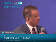 Interview Matthew Thomas/Medtronic - CES2019 - Digital Health Live Studio Interview Matthew Thomas/Medtronic - CES2019 - Digital Health Live Studio