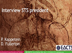Interviews et Temps forts - Interview avec le président du STS