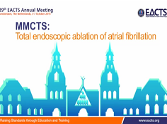 Interviews MMCTS - Ablation endoscopique totale de la fibrillation atriale Interviews MMCTS - Ablation endoscopique totale de la fibrillation atriale