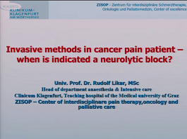 Invasive Cancer Pain Treatment-When is Indicated Neurolytic Block?