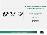Is a New Agri-Food/Health Partnership Possible? Is a New Agri-Food/Health Partnership Possible?