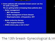 Is Chemotherapy only a treatment of last resort in Luminal BC Is Chemotherapy only a treatment of last resort in Luminal BC