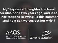 Is it common for a 14-year-old's wrist to stop growing after a fracture? Can this be corrected? Is it common for a 14-year-old's wrist to stop growing after a fracture? Can this be corrected?