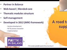 Jeroen Bruinsma: Development of a web-based support program for caregivers Jeroen Bruinsma: Development of a web-based support program for caregivers