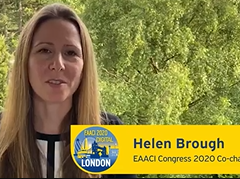 Join us at the EAACI 2020 Digital Congress! A message from Congress Co-chair Helen Brough Join us at the EAACI 2020 Digital Congress! A message from Congress Co-chair Helen Brough