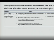 June 2019 ACIP Meeting - Meningococcal Vaccines