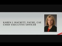 Karen Hackett, Rapport de la FACHE, CAE, et CEO