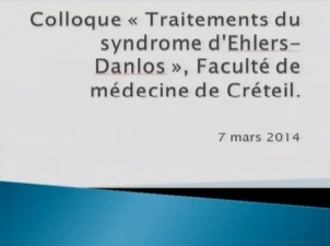 Kinésithérapie et prise en charge du Syndrome d'Ehlers Danlos Kinésithérapie et prise en charge du Syndrome d'Ehlers Danlos