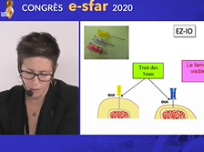 KT intra osseux et VVP sous echo. Mathilde De Queiroz. e-sfar 2020