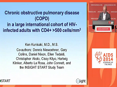 la BPCO dans une cohorte d'adultes infectés au VIH