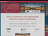 La gestion et la prévention des hépatopathies virales B et C post-TH en 2016