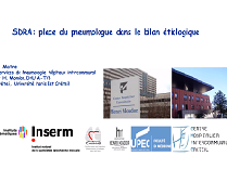 La place du pneumologue dans le bilan étiologique