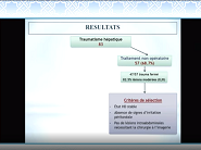 La prise en charge actuelle des traumatismes hépatiques La prise en charge actuelle des traumatismes hépatiques