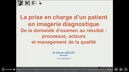 La prise en charge du patient par le radiologue et son équipe