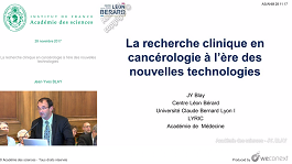 La recherche clinique en cancérologie à l'ère des nouvelles technologies La recherche clinique en cancérologie à l'ère des nouvelles technologies