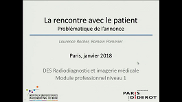 La rencontre avec le patient 2