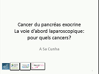 La voie dabord laparoscopique : pour quels cancers ?