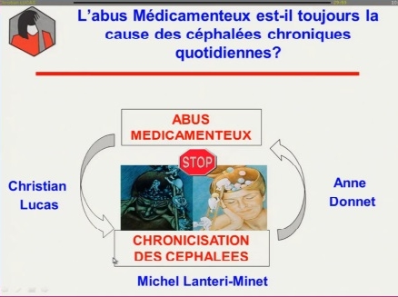 L'abus médicamenteux est-il toujours la cause des céphalées chroniques quotidiennes ? POUR L'abus médicamenteux est-il toujours la cause des céphalées chroniques quotidiennes ? POUR
