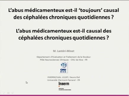 L'abus médicamenteux est-il toujours la cause des céphalées chroniques quotidiennes ? SYNTHESES L'abus médicamenteux est-il toujours la cause des céphalées chroniques quotidiennes ? SYNTHESES