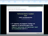 Laparoscopie dans les ulcères perforés Laparoscopie dans les ulcères perforés