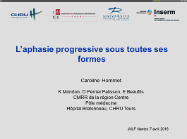 L'aphasie progressive primaire sous toutes ses formes