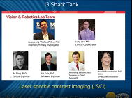 Laser speckle contrast imaging (LSCI)