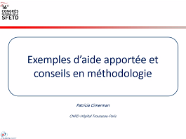 Le CNRD aux services des professionnels - Un exemple d'aide méthodologie Le CNRD aux services des professionnels - Un exemple d'aide méthodologie