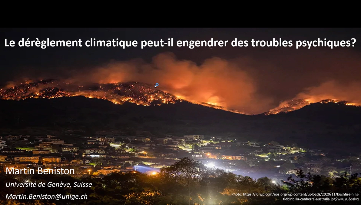 Le dérèglement climatique peut-il engendrer des troubles psychiques ? Le dérèglement climatique peut-il engendrer des troubles psychiques ?