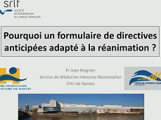 Le formulaire de directives anticipées de la SRLF