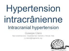 Le patient cérébro-lésé - Hypertension intracrânienne