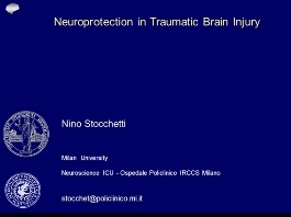 Le patient cérébro-lésé - Neuro-protection