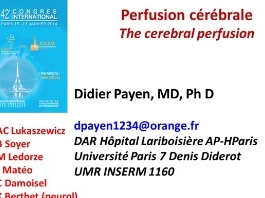 Le patient cérébro-lésé - Perfusion cérébrale