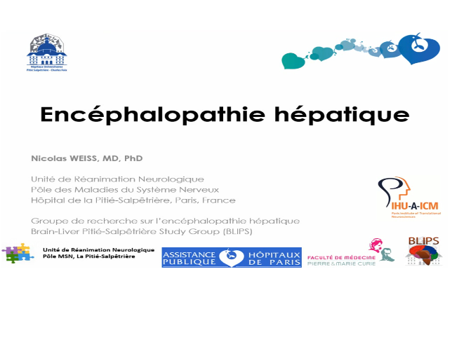 Le patient cirrhotique en réanimation - Encéphalopathie hépatique Le patient cirrhotique en réanimation - Encéphalopathie hépatique