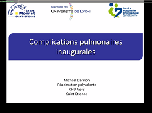 Le patient d'onco-hématologie en réanimation -Complications respiratoires inaugurales Le patient d'onco-hématologie en réanimation -Complications respiratoires inaugurales