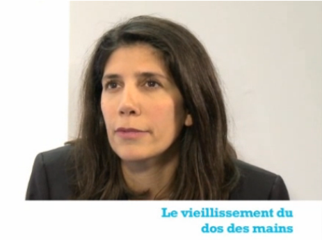 Le vieillissement du dos des mains