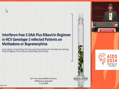 Les antiviraux direct-acting (DAA) + ribavirine pour les patients infectés au HCV génotype-1 sous méthadone ou la buprénorphine