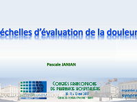 Les échelles dévaluation de la douleur