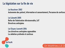 Les décisions de fin de vie en réanimation